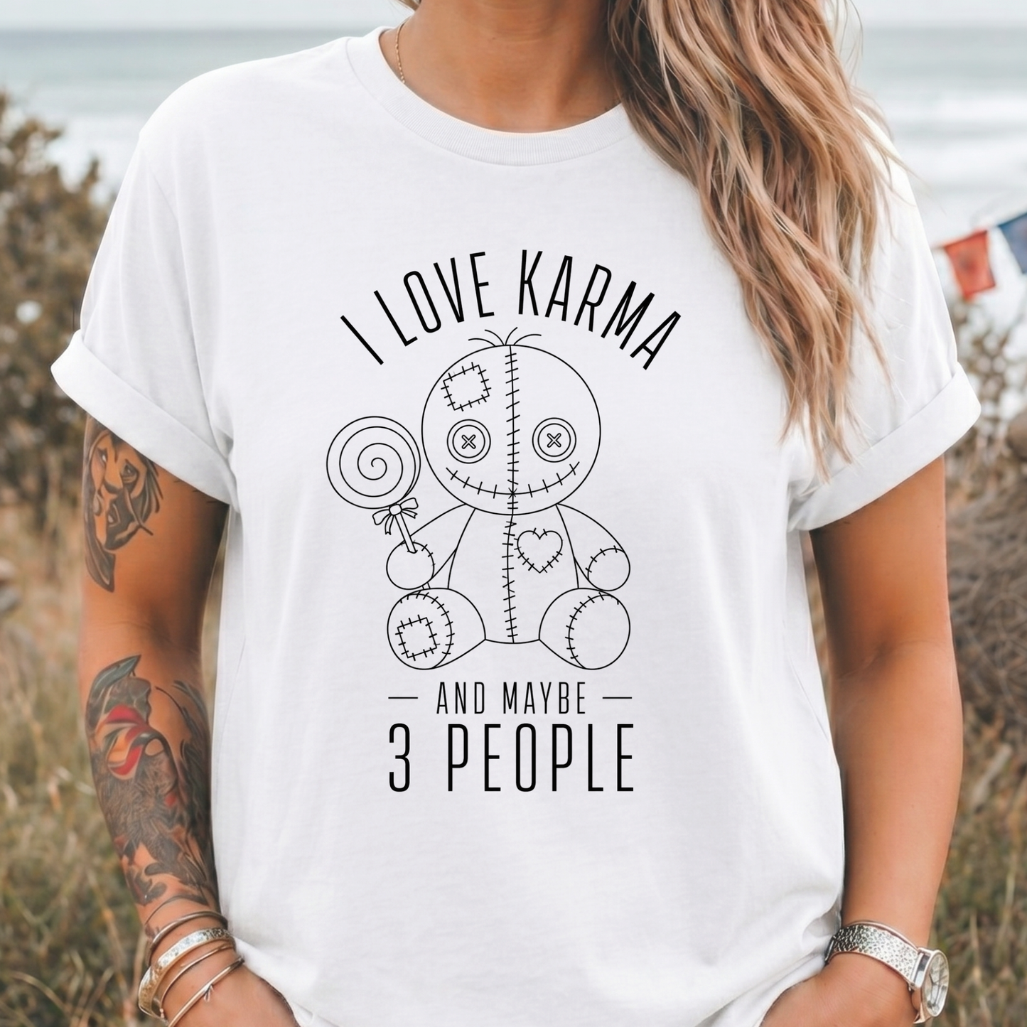 I Love Karma - T-Shirt
