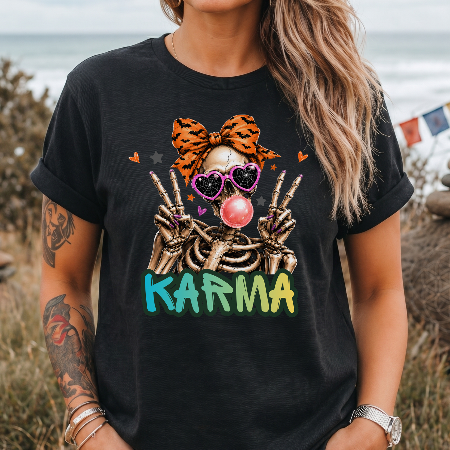Karma Skull T-Shirt