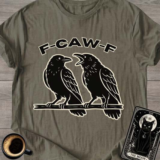 F-CAW-F Raven Graphic T-Shirt