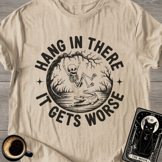 It Gets Worse Skeleton T-Shirt