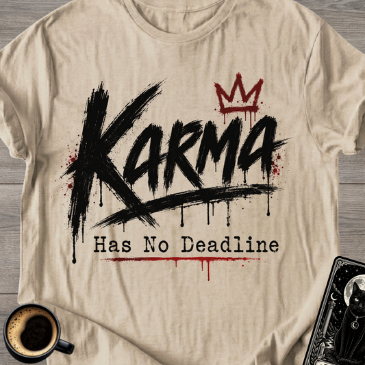 Karma Has No Deadline T-Shirt
