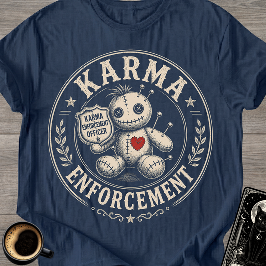 Karma Enforcement Officer T-Shirt