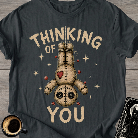 Upside Down Voodoo Doll T‑Shirt