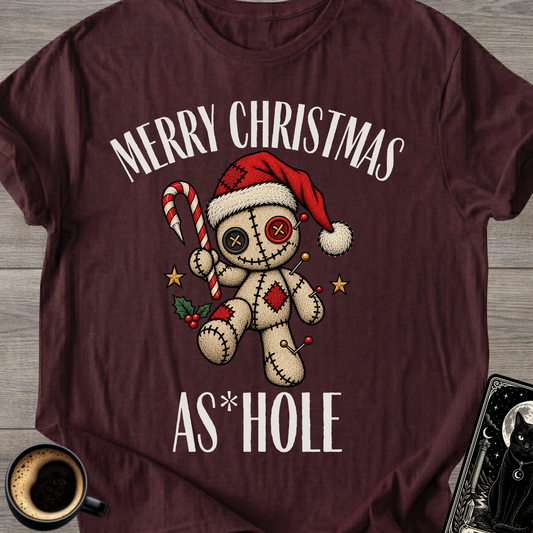 Merry Christmas As*hole” T-Shirt