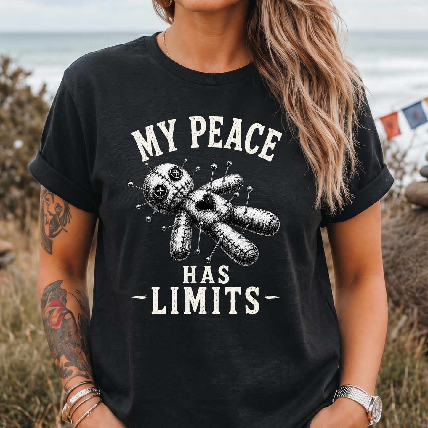 My Peace Has Limits Voodoo T-Shirt