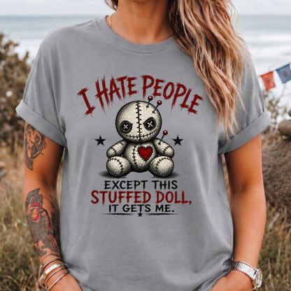 "I Hate People" Voodoo Doll T-Shirt