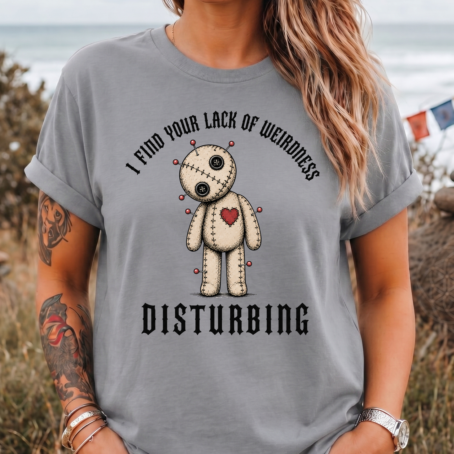 Lack Of Weirdness Disturbing T-Shirt