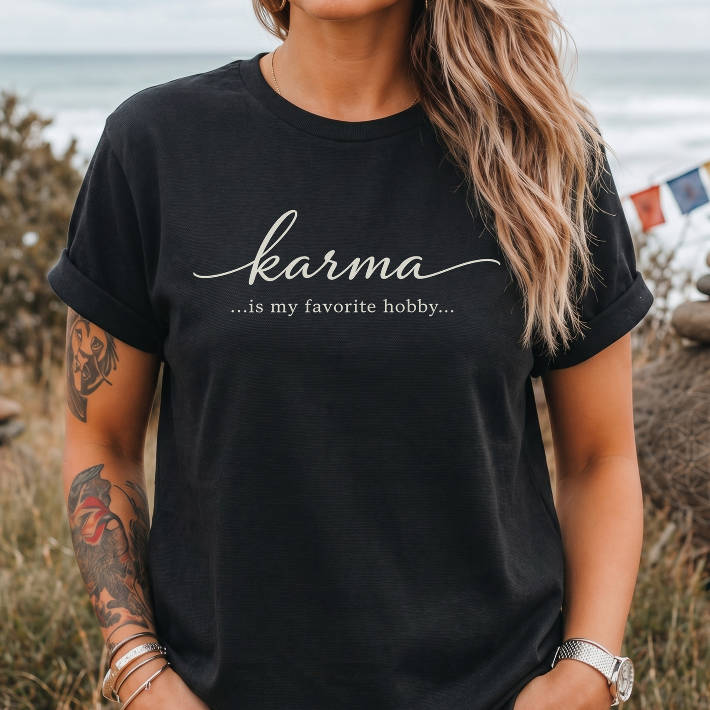 Karma Is My Favorite Hobby T-Shirt