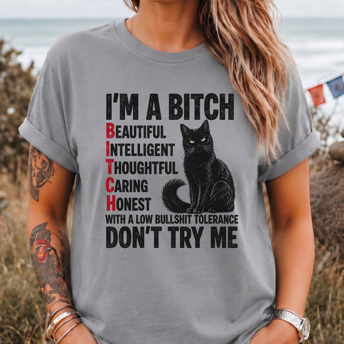 I'm a Bitch Cat T-Shirt