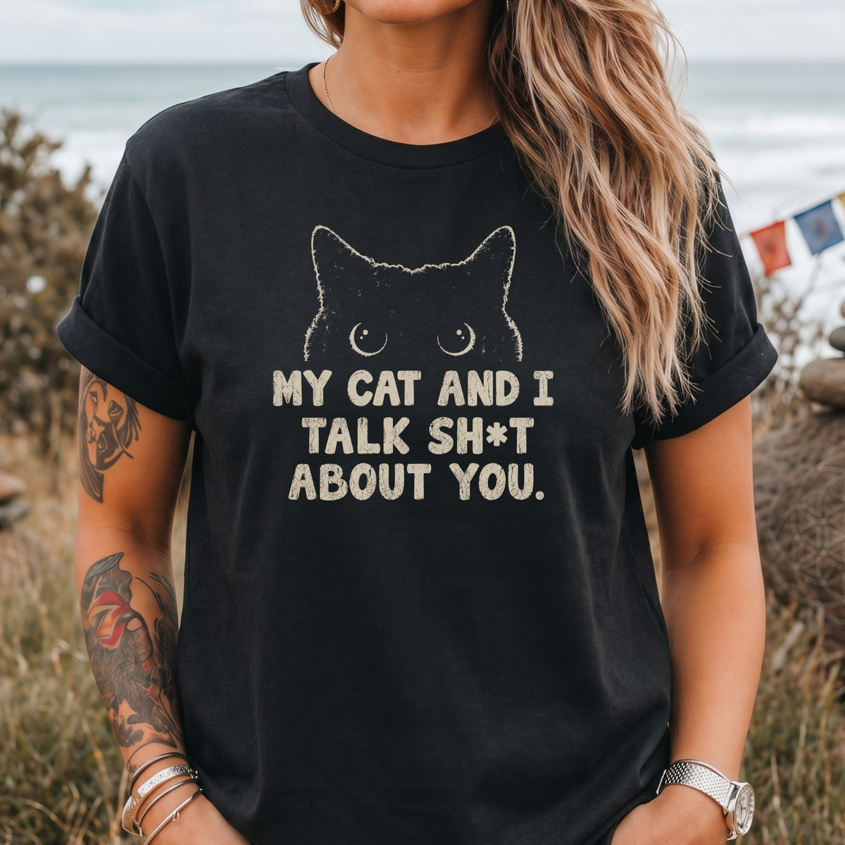 My Cat and I Talk Sh*t T-Shirt