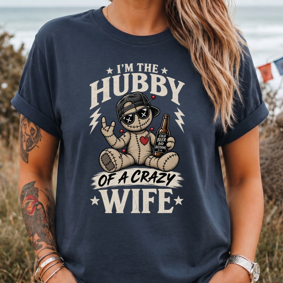 Hubby of a Crazy Wife T-Shirt