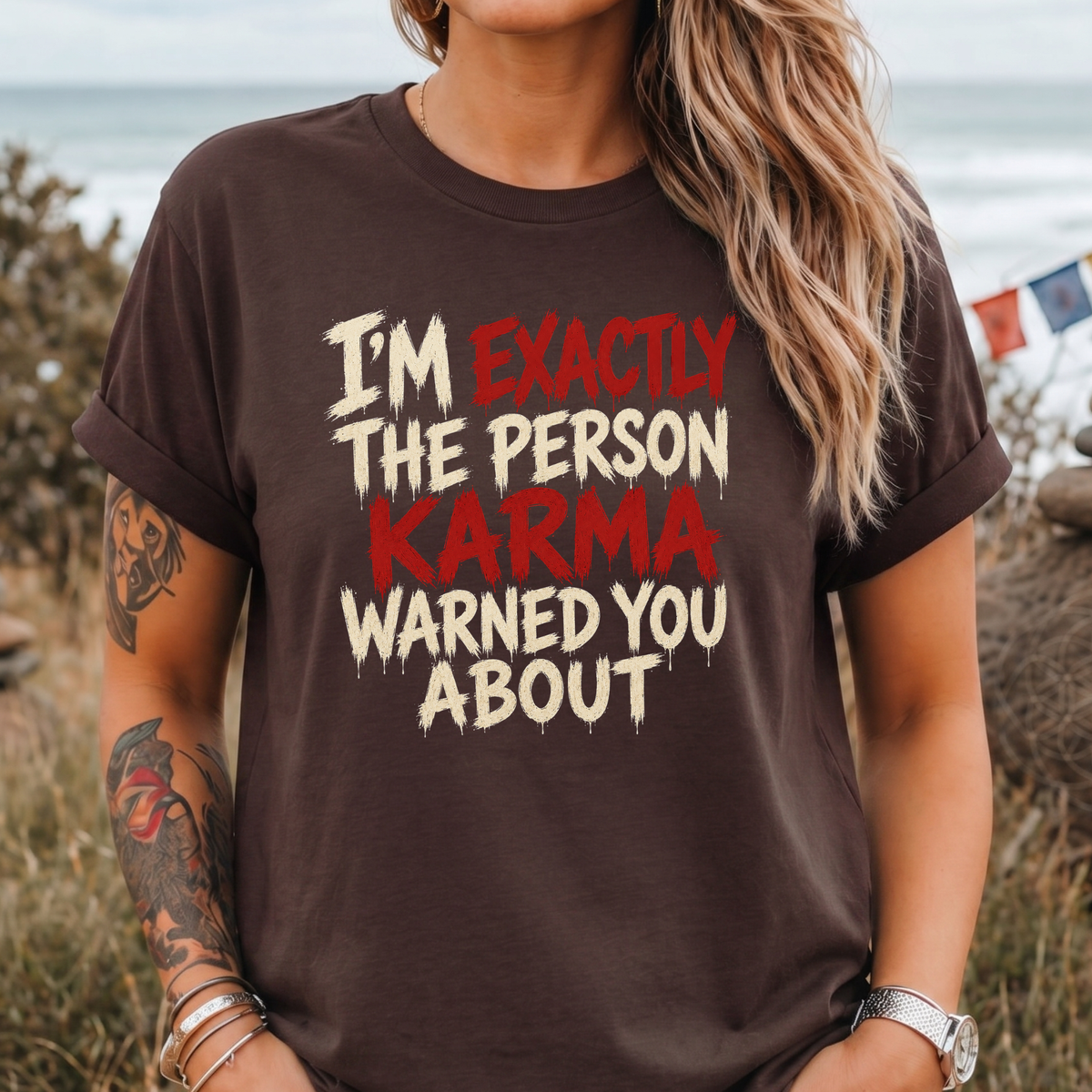 Karma Warned You About T-Shirt