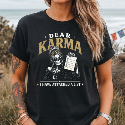 'I Have Attached a List' T-Shirt