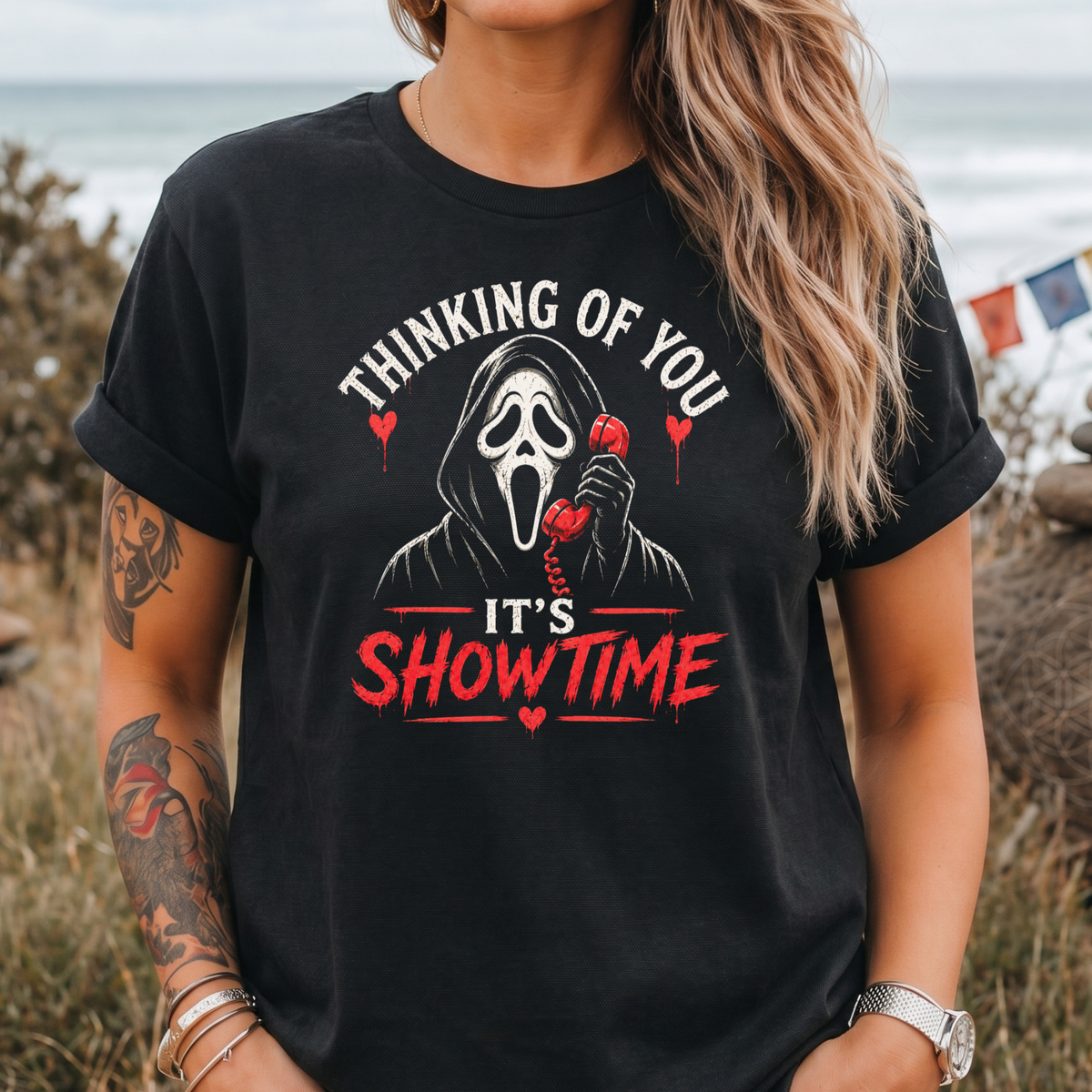 It’s Showtime' Horror T-Shirt