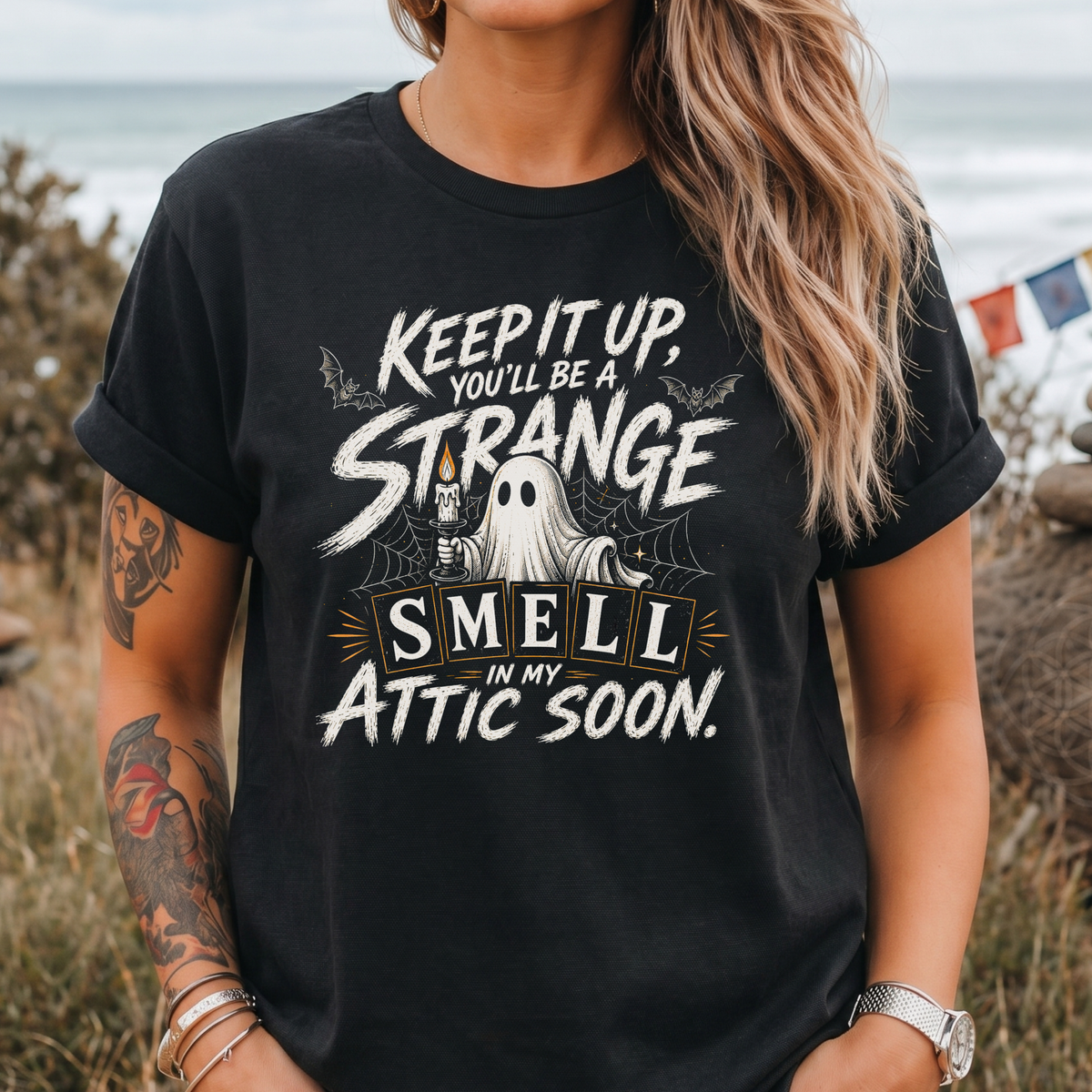 A Strange Smell Ghost T-Shirt