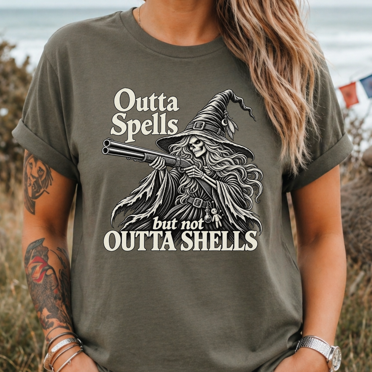 Outta Spells Witch T-Shirt