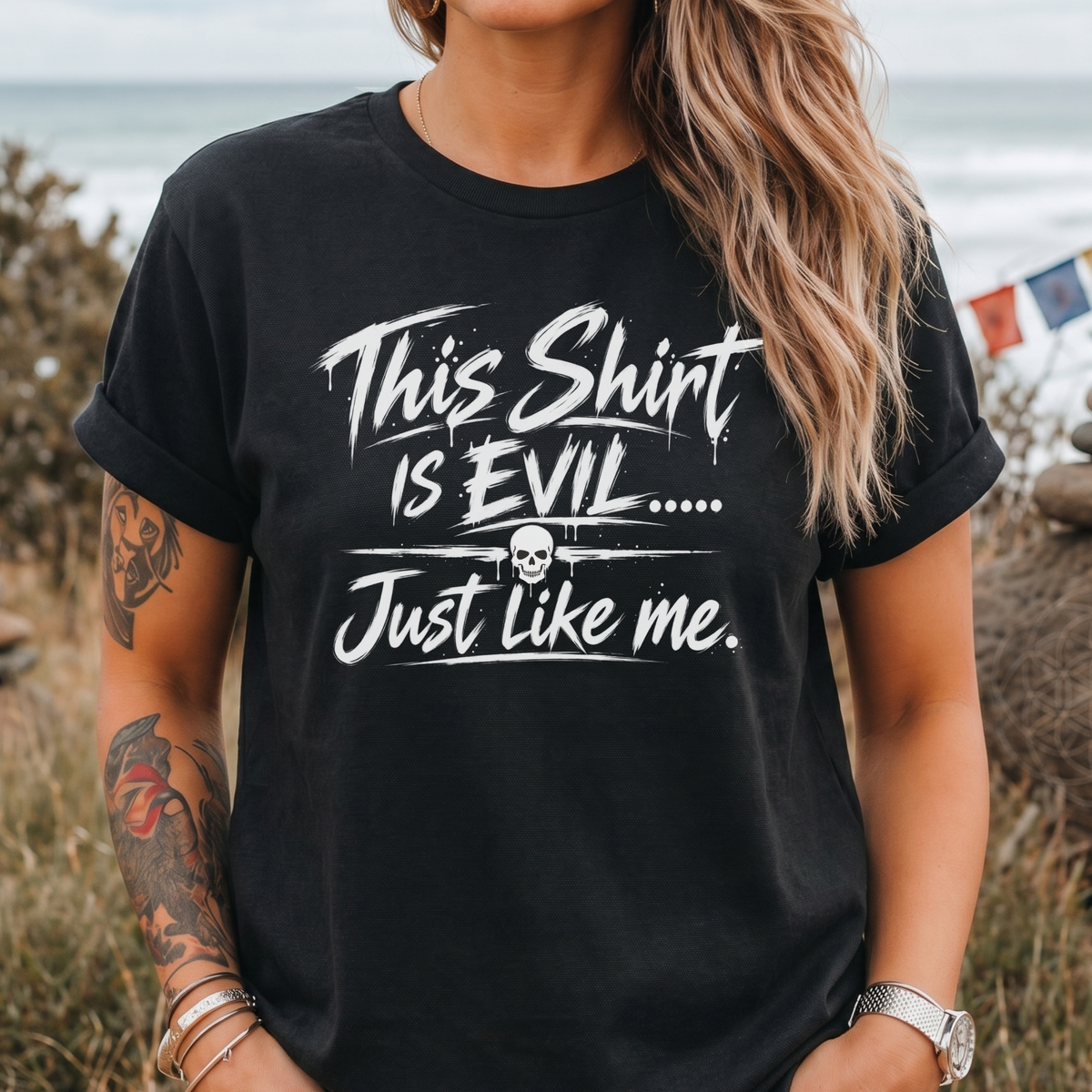 Evil Just Like Me T-Shirt