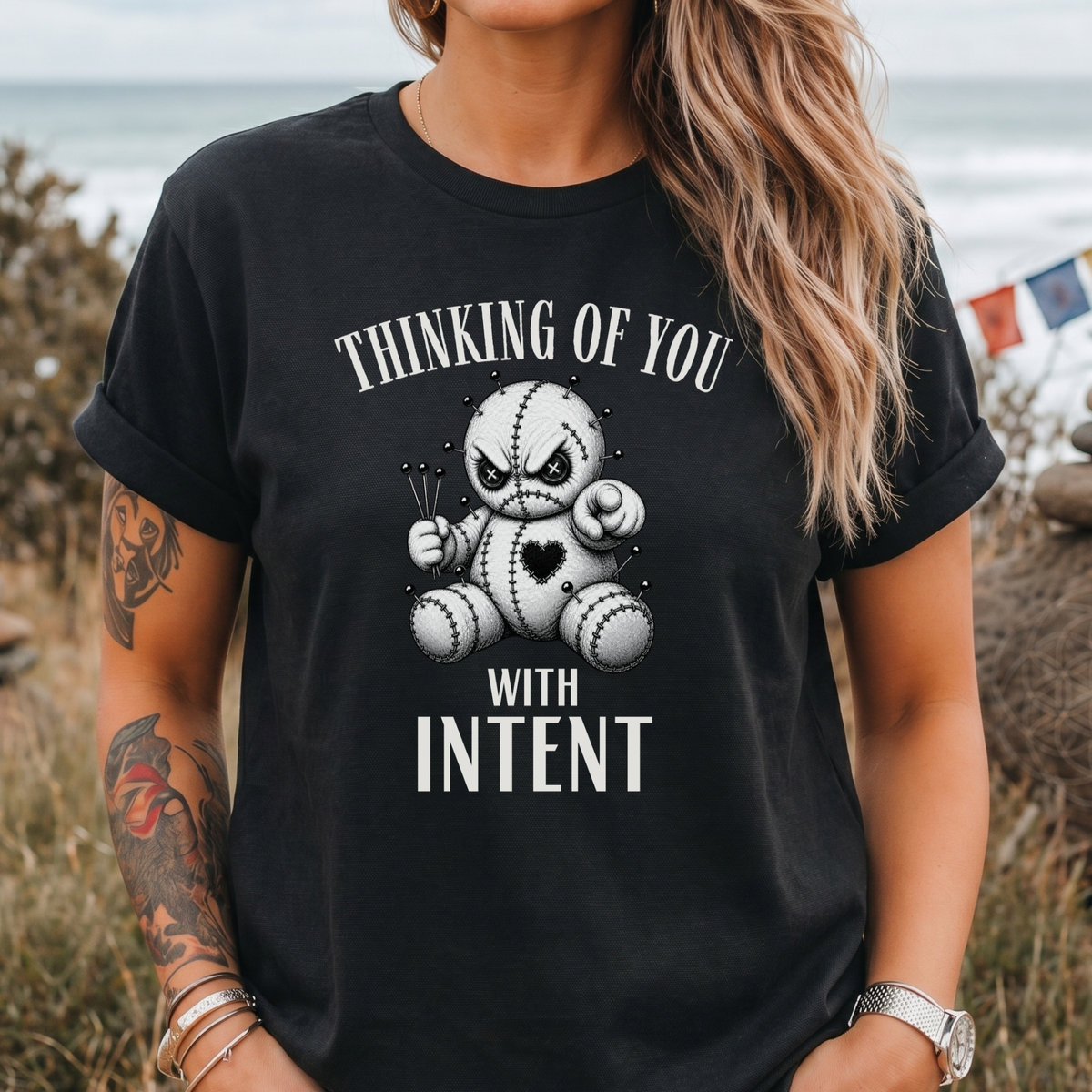 With Intent Voodoo Doll T-Shirt