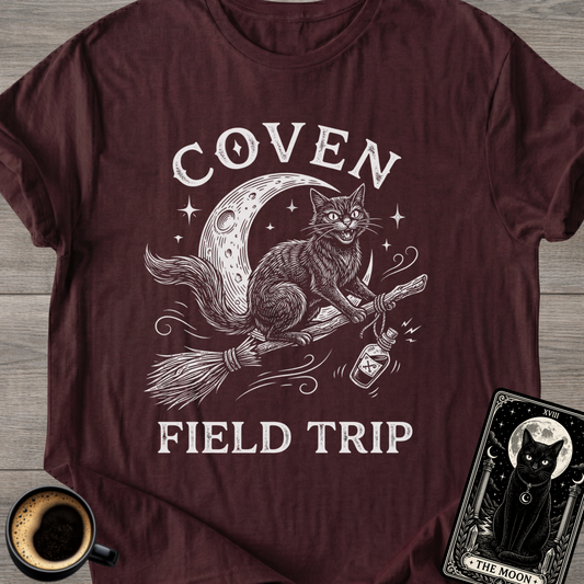 Coven Field Trip Cat T‑Shirt