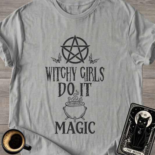 Witchy Girls Do It Magic | Occult T-Shirt
