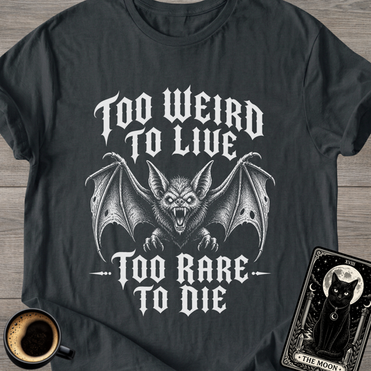 Too Weird to Live Bat T-Shirt