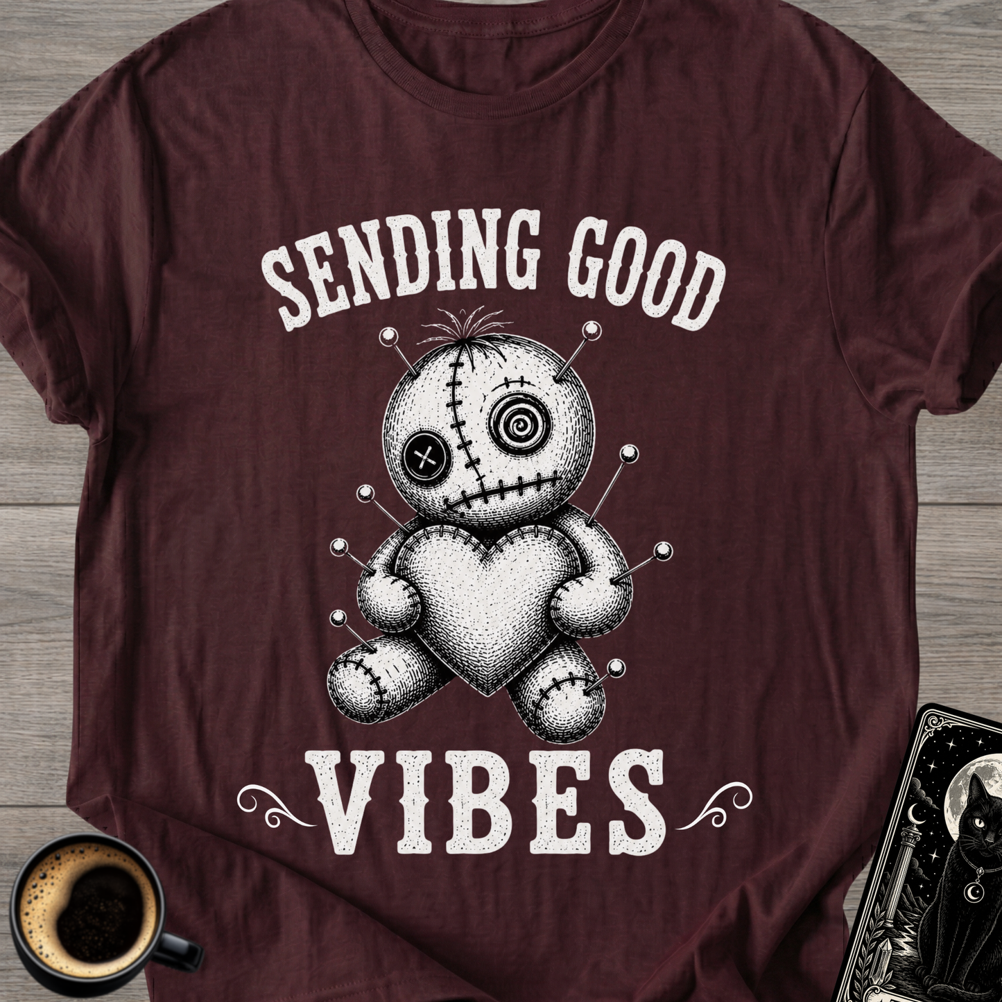 Sending Good Vibes Voodoo T-Shirt