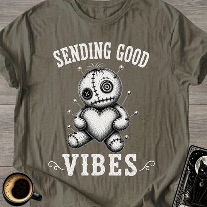 Sending Good Vibes Voodoo T-Shirt