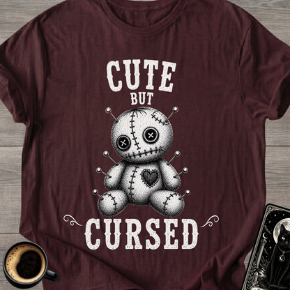 "Cute But Cursed" Voodoo Doll T-Shirt
