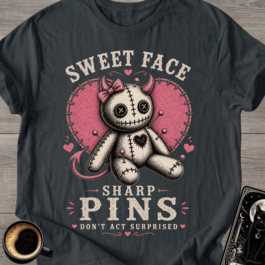 Sweet Face Voodoo Doll T-Shirt