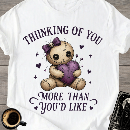More Than You'd Like Voodoo Doll T-Shirt