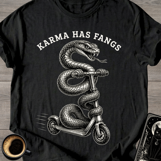 Karma Has Fangs T-Shirt