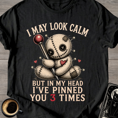 Pinned You 3 Times Voodoo T-Shirt
