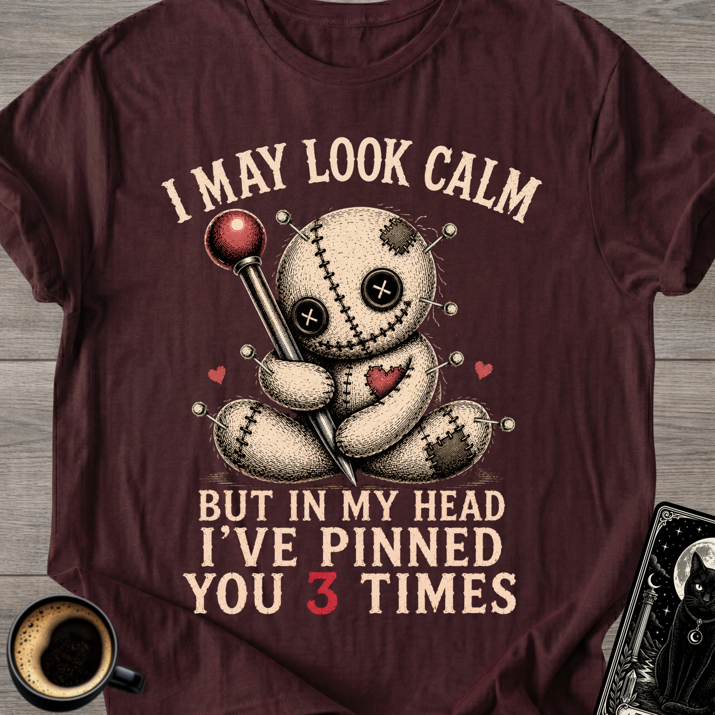 Pinned You 3 Times Voodoo T-Shirt