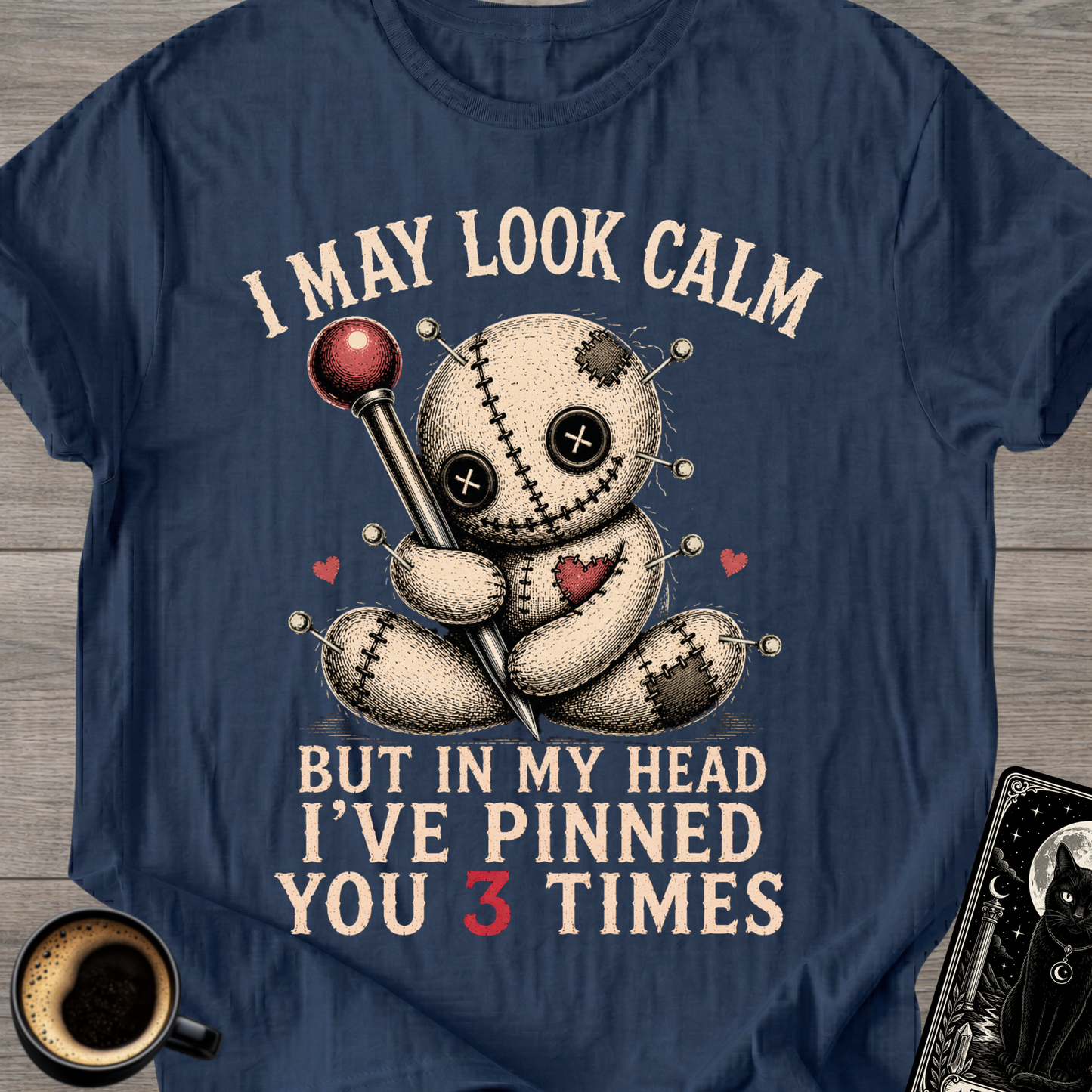 Pinned You 3 Times Voodoo T-Shirt