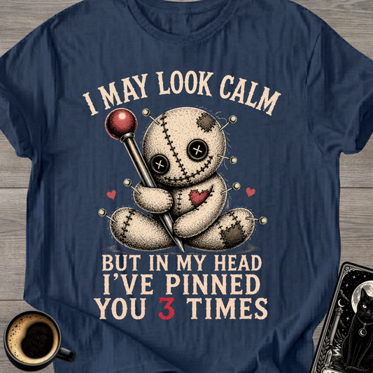Pinned You 3 Times Voodoo T-Shirt