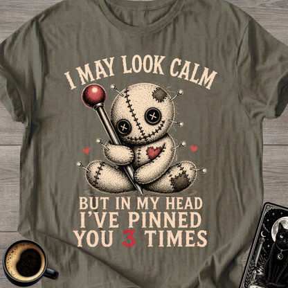 Pinned You 3 Times Voodoo T-Shirt