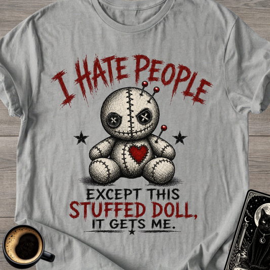 "I Hate People" Voodoo Doll T-Shirt