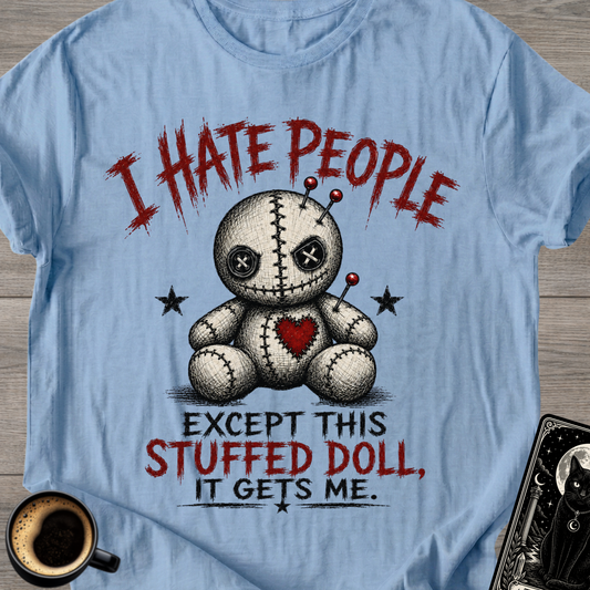 "I Hate People" Voodoo Doll T-Shirt