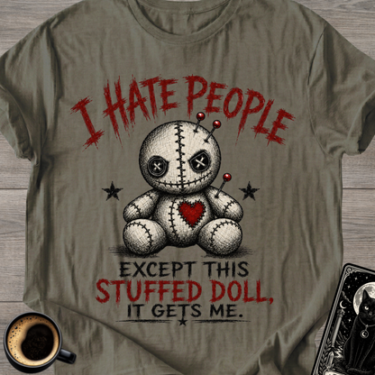 "I Hate People" Voodoo Doll T-Shirt