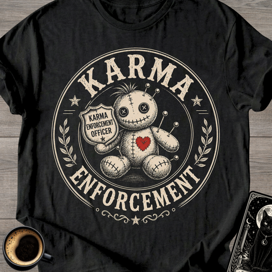 Karma Enforcement Officer T-Shirt