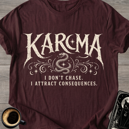 I Don’t Chase - Karma T-Shirt