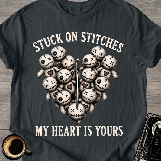 Stuck on Stitches Heart T-Shirt
