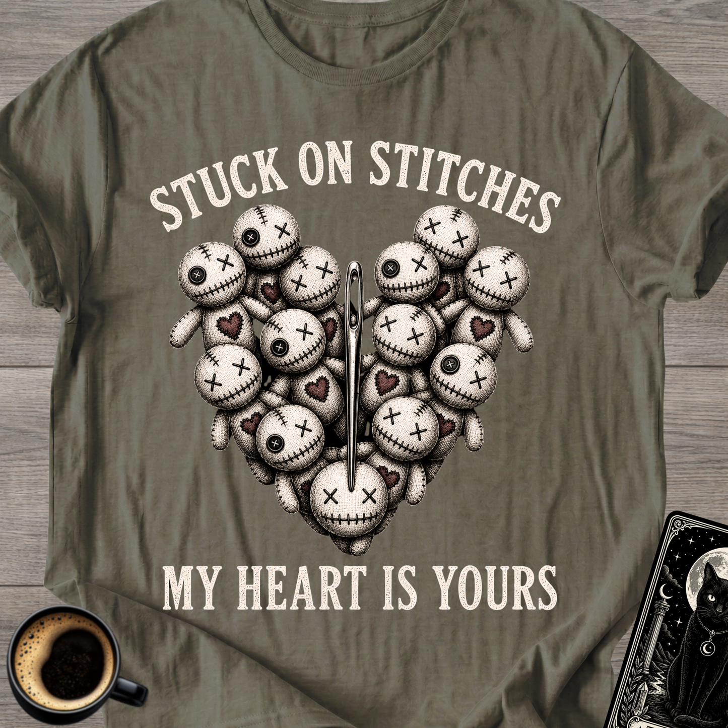 Stuck on Stitches Heart T-Shirt