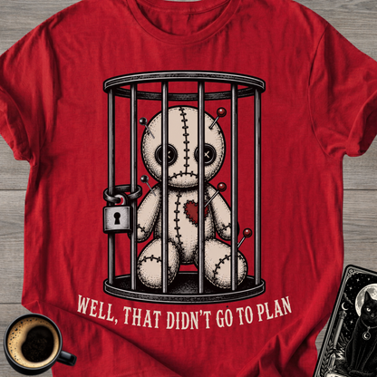 Voodoo Doll Behind Bars T‑Shirt