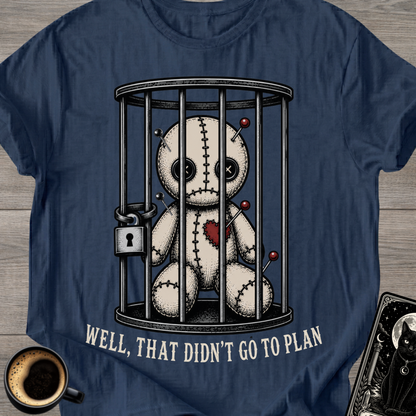 Voodoo Doll Behind Bars T‑Shirt