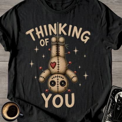 Upside Down Voodoo Doll T‑Shirt