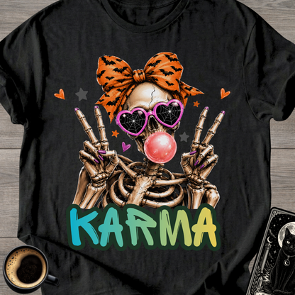 Karma Skull T-Shirt
