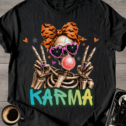 Karma Skull T-Shirt