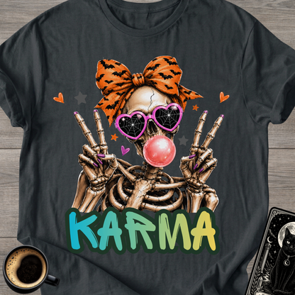 Karma Skull T-Shirt