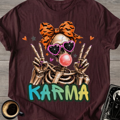 Karma Skull T-Shirt